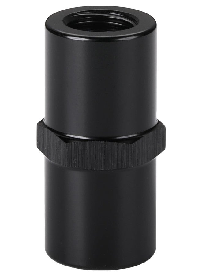Podavelle 1/8 NPT Female to 1/8 NPT Female Coupler Fitting Adapter Straight Aluminum Black - Image 3